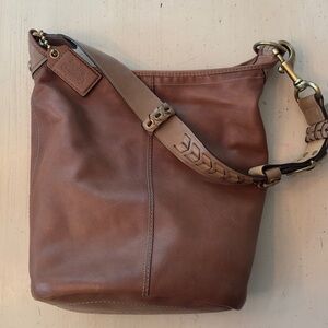 2007 Coach XL Beeckler Duffle Bag - 11423 Putty